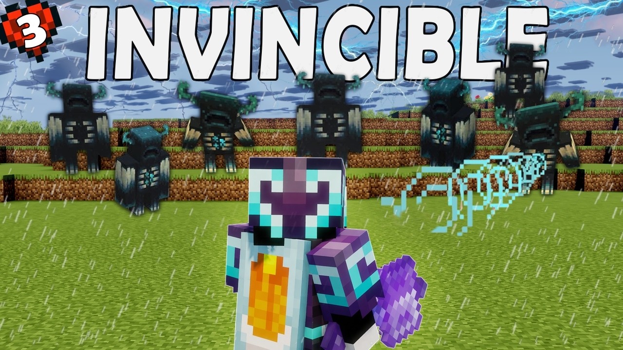 Invincible In Minecraft I Finally Became INVINCIBLE in Minecraft - YouTube