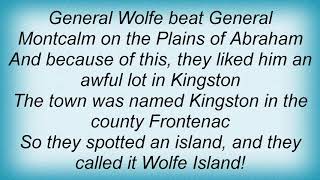 Arrogant Worms - Wolfe Island Ferry Lyrics