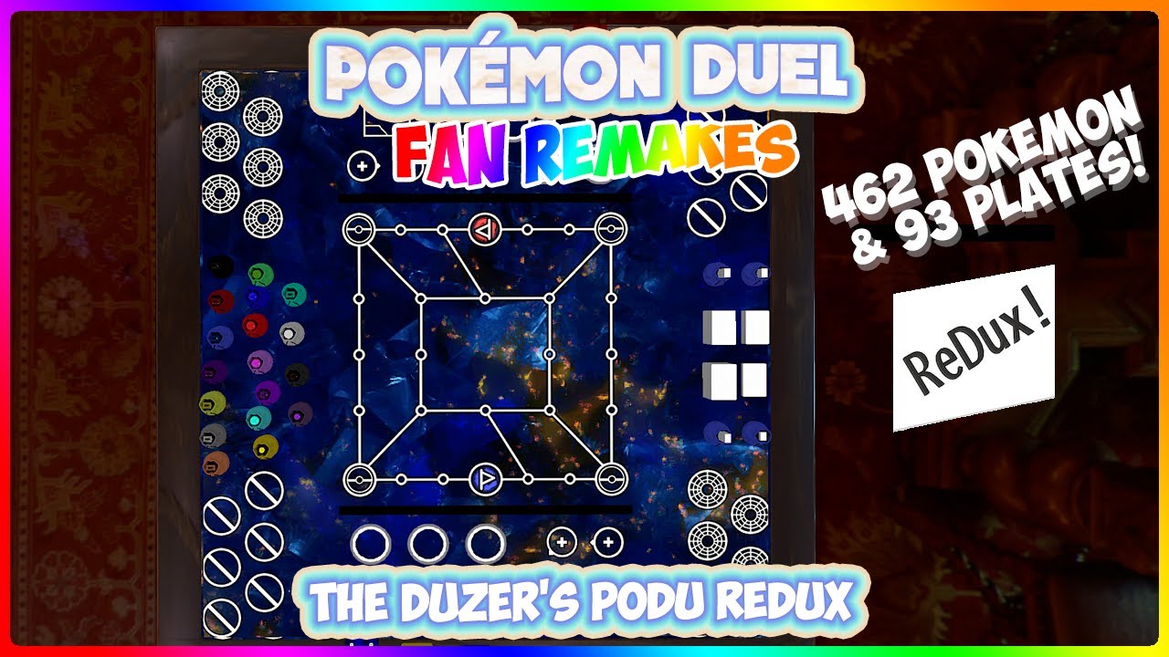[CC] Pokemon Duel Fan Remakes featuring The Duzer's PoDu Redux on TableTop Simulator 🤯