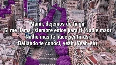 Rusher King ft Duki - Bailando te Conoci | (LETRA-LYRICS)