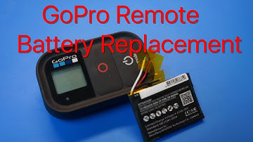 GoPro Remote Internal Battery Replacement