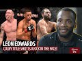 "It's a kick in the face!" 😡 Leon Edwards on Covington UFC title shot, Nate Diaz, and Masvidal KO!