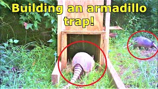 Building an armadillo trap! Trapping armadillos #592