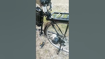 Normal cycle convert electric cycle  #electric_cycle