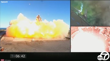 SpaceX Starship explodes during landing | ABC7