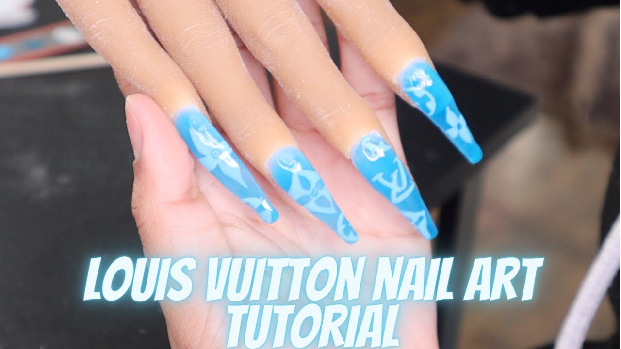 Louis Vuitton LV Nail Art  Nails, Nail art, Nail designs
