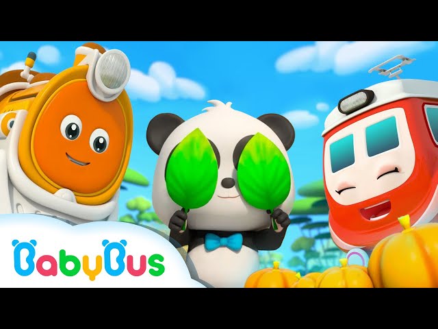 Bayi Panda Bermain Petak Umpet Bersama Kereta Api | Lagu Anak-anak | BabyBus Bahasa Indonesia class=