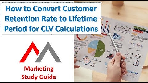 Convert Customer Retention Rate to Lifetime Period