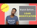 🛑👀Watch BEFORE Getting a Loan Modification - Mortgage Hardship / Financial Hardship