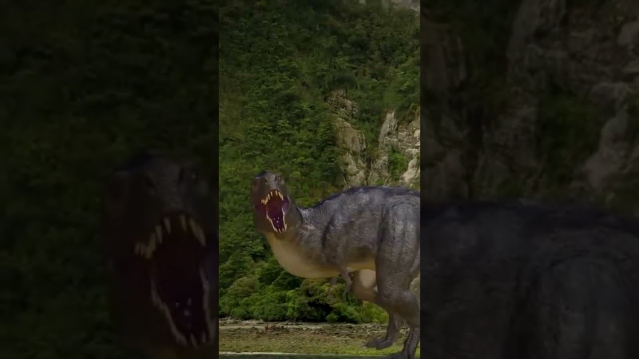 T Rex Green Screen Video Edit By Pixel Planner
