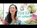 3 Ingredient ♥ Green Tea (Matcha) Ice Cream Recipe