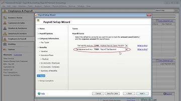 Setting Up Your Payroll in Sage 50