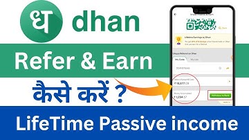 Dhan app Refer and Earn | How to Earn money from dhan app refer 💰 | Lifetime earning on dhan app