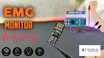 EMG Monitor using EXG PILL and Arduino | ECG | EOG | EEG