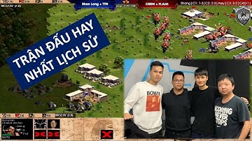 AOE Highlights | Có lẽ đây là trận đấu 2v2 Assyrian đỉnh cao nhất lịch sử AOE Việt - Trung !