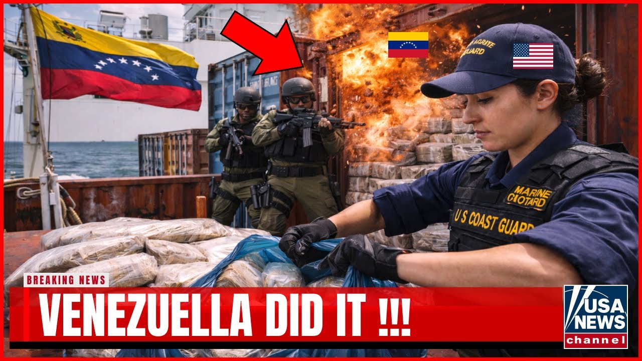 Venezuela Turns Cargo Ships Into Drug Runners — One Coast Guard Inspection Exposes All