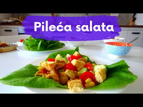 Video: Jogurt I Pileća Salata