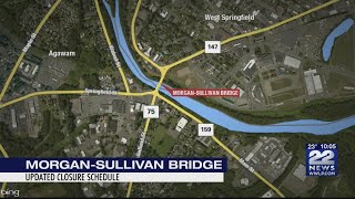 Construction on Morgan-Sullivan Bridge continues with road closures this weekend