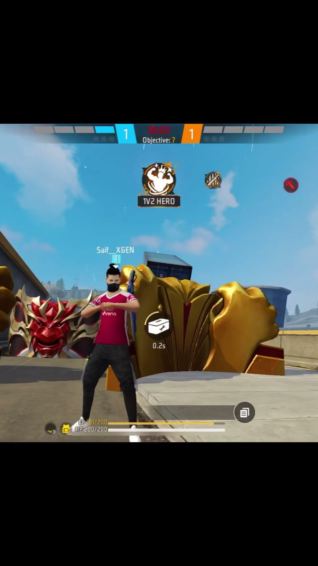 Aapne dam pe golden play button launga #minscraftlive #garenafreefire #mincraftlive