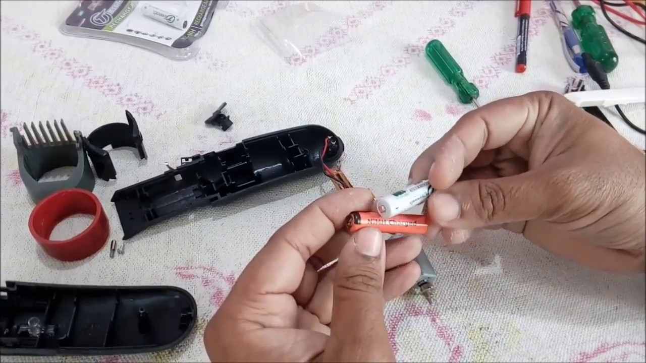 philips trimmer battery replacement