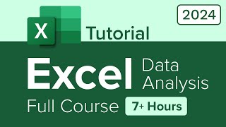 Excel Data Analysis Full Course Tutorial (7  Hours)