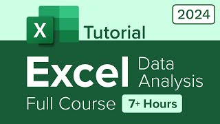 excel data analysis full course tutorial (7  hours)