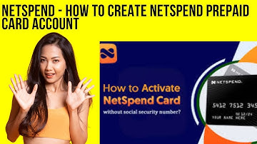 How to Create Netspend Prepaid Card Account