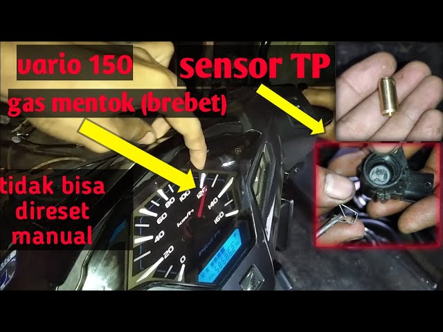 Cara mengakali sensor TPS vario 150 rusak class=