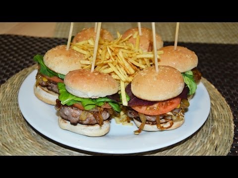 Video: Cocinar Mini Hamburguesas