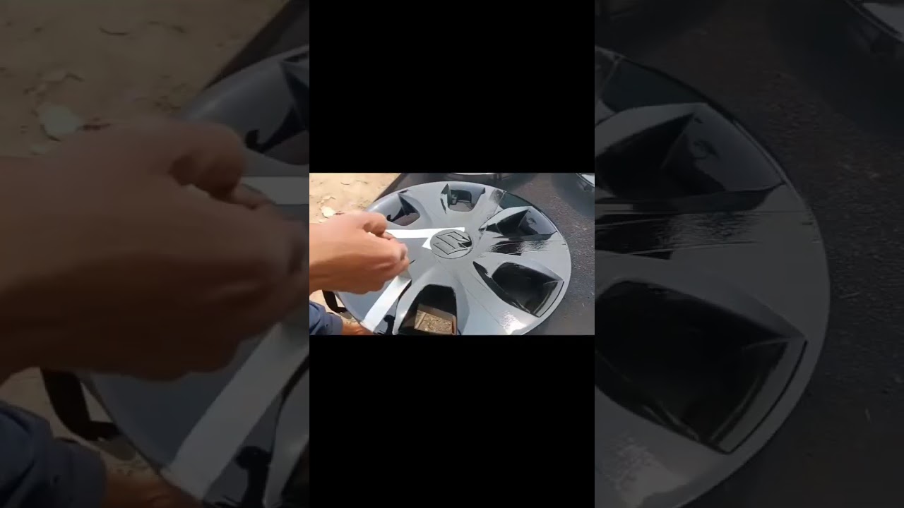 Maruti wagon r wheel cap modify it 