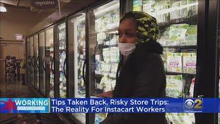 Tips Taken Back, Risky Store Trips: The Reality For Instacart Workers