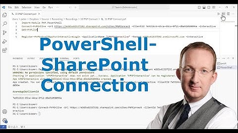 Connect PowerShell to SharePoint with Client ID