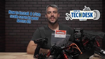 From the Tech Desk: How to install a 5th scale servo in your Arrma 8s