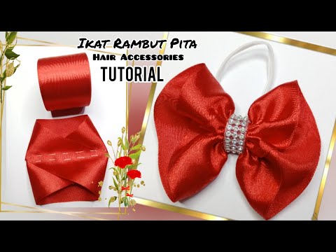 RIBBON BOW HAIR BAND TUTORIAL