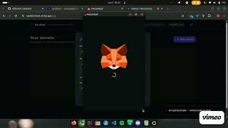 Vaulted — Encrypted team secrets, access enforced on-chain (CDR Hackathon 2026)