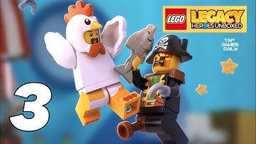 LEGO LEGACY: Heroes Unboxed - Gameplay Walkthrough Part 3 - iOS | ANDROID