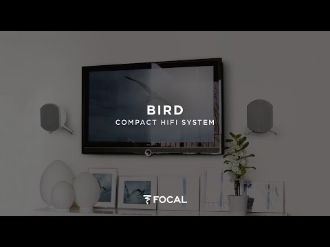 Focal Bird speakers. Compact and design Hifi system!