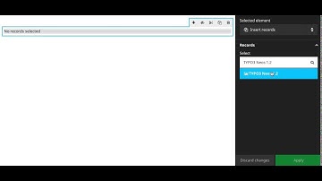 Insert records element