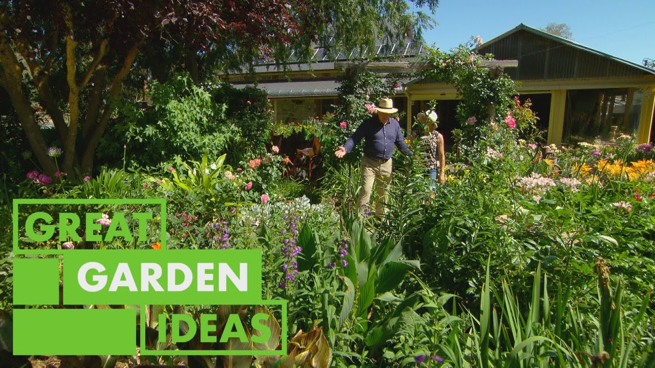 How to Create a Cottage Garden in a Hot & Sunny Climate GARDEN Great Home Ideas YouTube