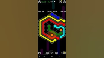 How To Solve Flow Free Hexes 9x9 Mania Level 139 Board Walk Through Solution Walkthrough