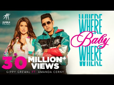 Where Baby Where (Full Video) Gippy Grewal ft. Amanda Cerny | Jaani | Sukhe | Bal Deo | Humble Music