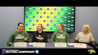 NCAA VB | Cal Poly Pomona West Regional Semifinals Postgame Interview