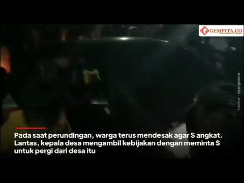 Ratusan Warga Mengusir Wanita Bersuami Dua