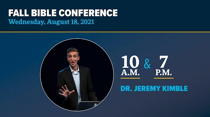 Dr. Jeremy Kimble | August 18, 2021