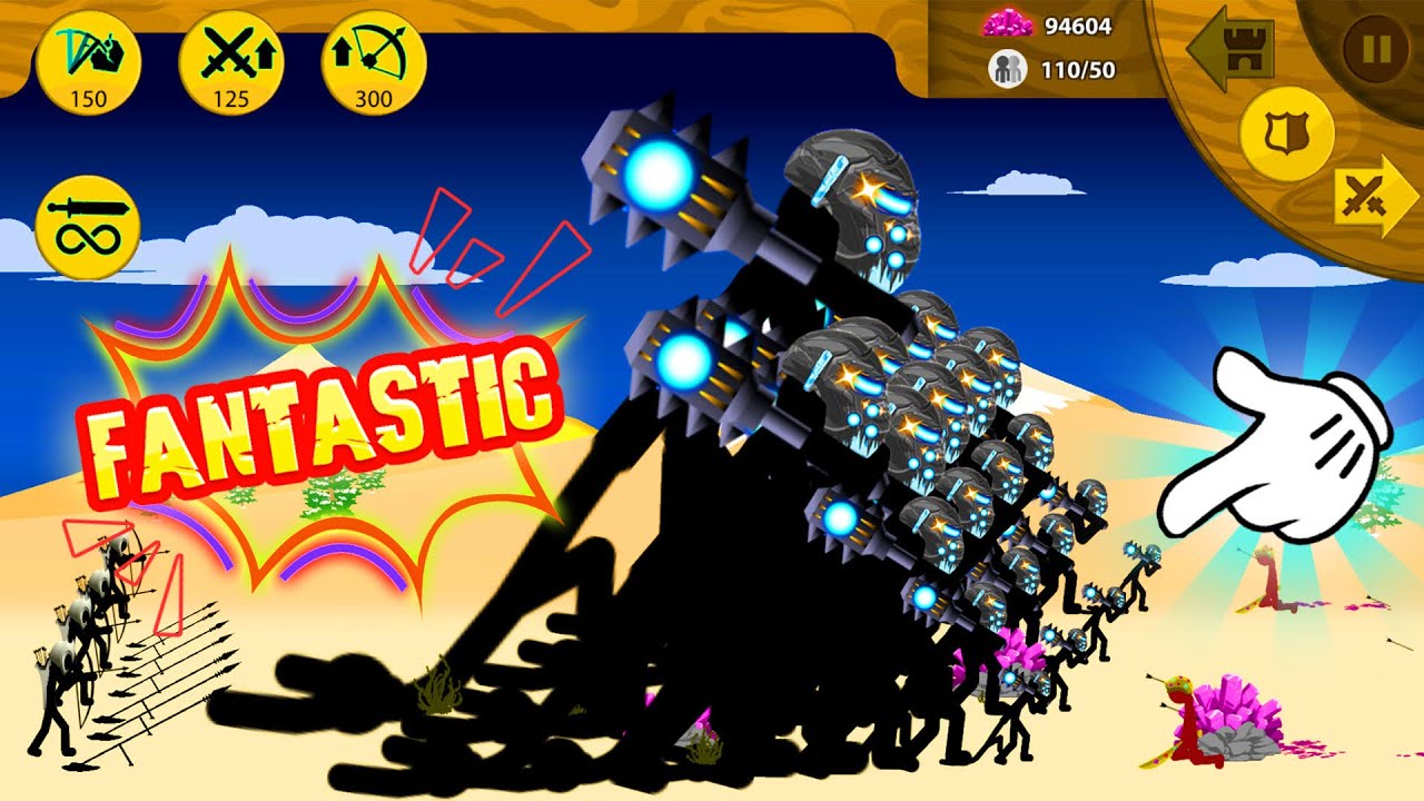 NEW FAMILY AURORA GRIFFON - STICK WAR LEGACY 99999 Gems Mod 💛 Gameplay Animugen