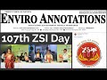 107th zsi day celebration on 1st july 2022  enviro annotations  ea 116