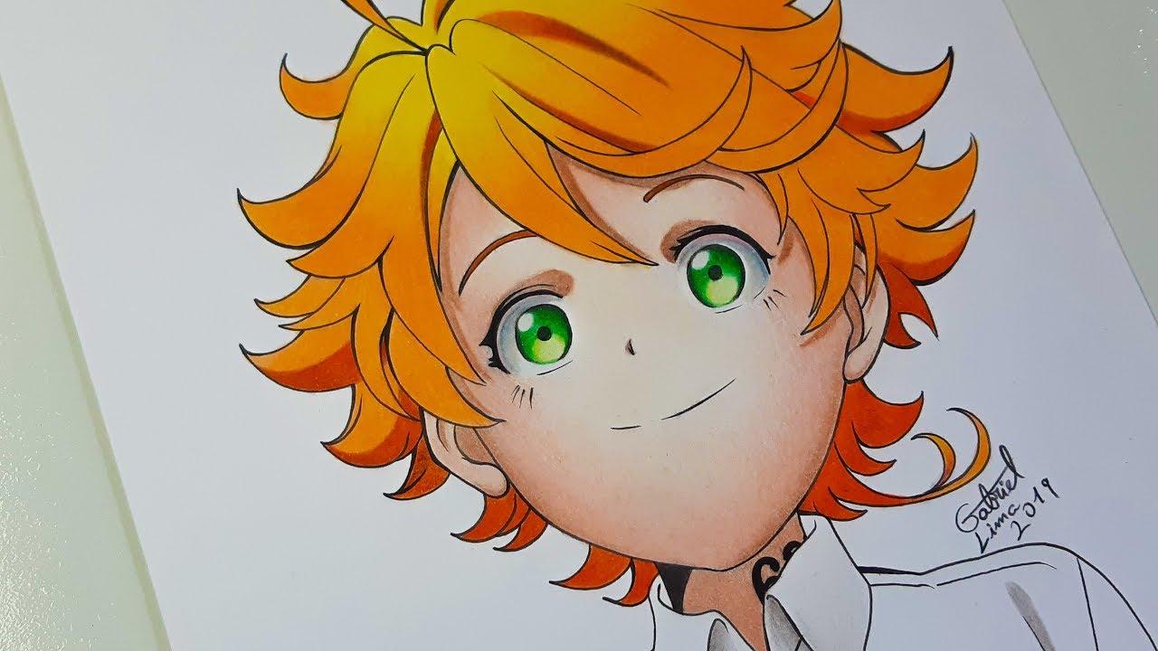 Emma The Promised Neverland - _infinity.draw_ - Drawings & Illustration,  Childrens Art, TV Shows & Movies - ArtPal