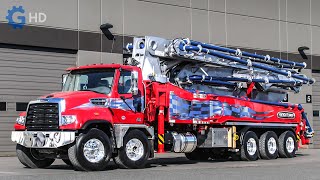 The Most Incredible Concrete Pump Trucks You Have To See▶ Schwing Stetter, Putzmeister