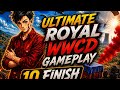 Dominate in ultimate Royal WWCD With 10 finish #munjagaming 