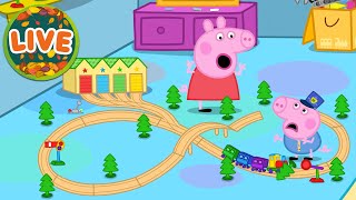 🔴 LIVE 24/7: Peppa Pig NEW Tales 2026 🐽 | BIG Adventures 🌍🚂 | Full Episodes | Cartoon for Kids